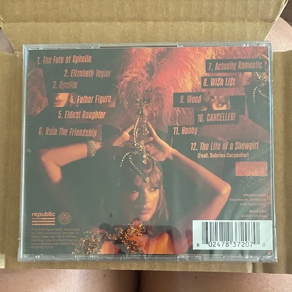 The Life of a Showgirl CD with Signed Photo